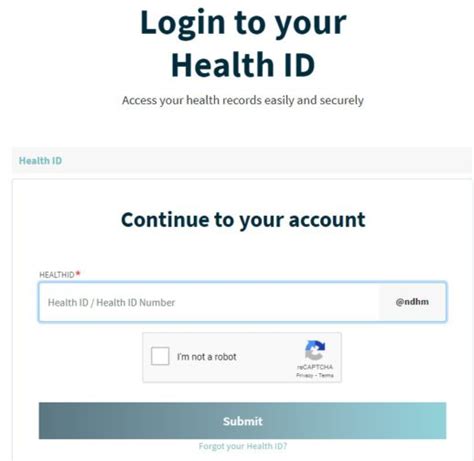 healthid.ndhm.gov.in login|national health card application.